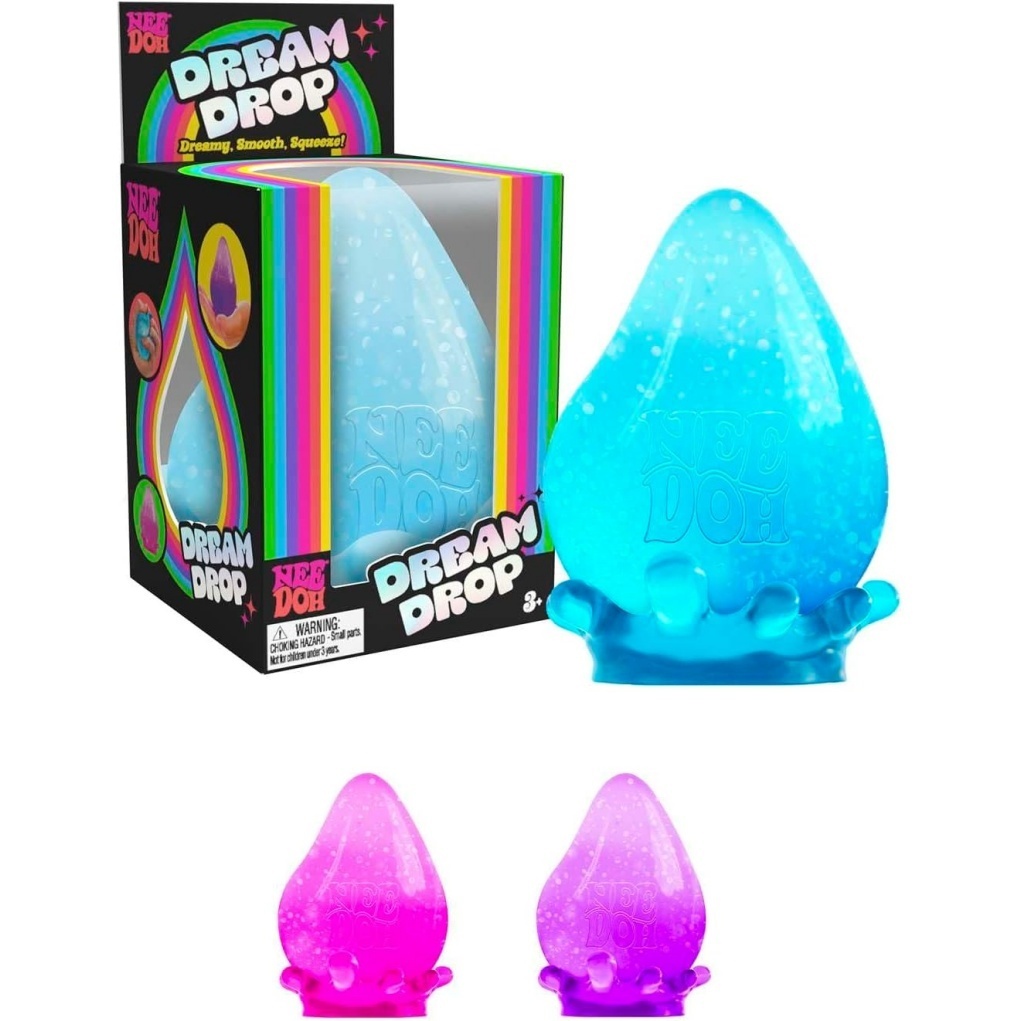 NeeDoh Dream Drop - Smooth Squeeze - 3 Pack